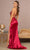 Elizabeth K GL3125 - Beaded One Shoulder Prom Dress Special Occasion Dress