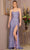Elizabeth K GL3127 - Scoop Neck Sequin Evening Gown Special Occasion Dress XS / Lilac