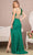Elizabeth K GL3140 - Sleeveless Lace-Up Back Prom Dress Special Occasion Dress