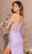  Elizabeth K GL3162 - Beaded Illusion Prom Dress Purple
