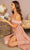 Elizabeth K GL3163 - Sequin Evening Dress with Slit Special Occasion Dress