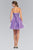 Elizabeth K - GS1052 Crystal Embellished Pleated Empire Waist Dress Bridesmaid Dresses