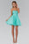 Elizabeth K - GS1345 Jeweled Strapless Lace-up Back Cocktail Dress Special Occasion Dress XS / Mint