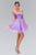 Elizabeth K - GS1350 Strapless Ruched Satin Empire Waist Dress Bridesmaid Dresses XS / Lilac