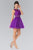 Elizabeth K - GS1427 Sleeveless Lace Bodice Short Dress Bridesmaid Dresses