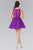 Elizabeth K - GS1427 Sleeveless Lace Bodice Short Dress Bridesmaid Dresses