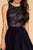 Elizabeth K - GS1610 Embroidered Pleated A-Line Cocktail Dress Special Occasion Dress