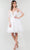 Elizabeth K - GS1979 Spaghetti Strap Applique A-Line Dress Cocktail Dresses