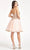 Elizabeth K GS1980 - Sequin Applique A-Line Cocktail Dress Special Occasion Dress