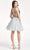 Elizabeth K GS1999 - 3D Florals Short Dress Cocktail Dresses