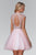 Elizabeth K - GS2044 Jeweled Illusion High Neck Tulle Dress Special Occasion Dress