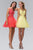 Elizabeth K - GS2156 Embellished Illusion Bateau Neck Tulle Dress Special Occasion Dress XS / Watermelon
