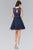 Elizabeth K - GS2314 Sleeveless Lace Bodice A-Line Short Dress Special Occasion Dress