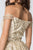 Elizabeth K - GS2833 Glitter Off-Shoulder A-Line Cocktail Dress Homecoming Dresses