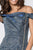Elizabeth K - GS2856 Glitter Off-Shoulder Short Dress Party Dresses