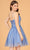 Elizabeth K GS3090 - 3D Florals Cocktail Dress Special Occasion Dress