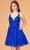 Elizabeth K GS3090 - 3D Florals Cocktail Dress Special Occasion Dress