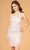 Elizabeth K GS3093 - Lace-Up Back Cocktail Dress Special Occasion Dress