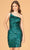 Elizabeth K GS3093 - Lace-Up Back Cocktail Dress Special Occasion Dress