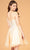Elizabeth K GS3094 - Embroidered Appliqued Cocktail Dress Special Occasion Dress