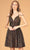 Elizabeth K GS3097 - Sweetheart Cold-Shoulder Cocktail Dress Special Occasion Dress