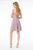 Elizabeth K - Sleeveless Lace Chiffon Dress GS2807 - 1 pc Mauve In Size L Available CCSALE