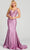 Ellie Wilde EW120012 - Sleeveless V-Neck Long Gown Prom Dresses