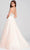 Ellie Wilde EW120135 - Sleeveless V-Neck A-Line Long Gown Prom Dresses
