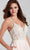 Ellie Wilde EW120135 - Sleeveless V-Neck A-Line Long Gown Prom Dresses