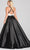 Ellie Wilde EW121039 - Front Cutout Mikado Voluminous Dress Evening Dresses