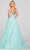 Ellie Wilde EW121058 - Embroidered Allover A-line Dress Prom Dresses