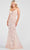 Ellie Wilde EW122004 - Sequin Lace Prom Gown Prom Dresses 00 / Petal