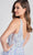 Ellie Wilde EW122007 - V-Neck Sleeveless Floral A-line Dress Prom Dresses