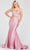Ellie Wilde EW122013 - Two-Piece Beaded Prom Gown Special Occasion Dress 00 / Rose/Opal