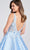 Ellie Wilde EW122036 - 3D Flower Details A Line Formal Gown Prom Dresses