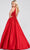 Ellie Wilde EW122074 - Sleeveless Ornate Prom Gown Special Occasion Dress