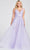 Ellie Wilde EW122081 - V-Neck Long Prom Dress Special Occasion Dress