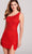 Ellie Wilde EW22013S - One-Sleeve Fitted Cocktail Dress Cocktail Dresses