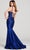 Ellie Wilde EW22019 - Lace-Up Back Embellished Evening Dress Evening Dresses
