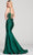 Ellie Wilde EW22019 - Lace-Up Back Embellished Evening Dress Evening Dresses