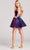Ellie Wilde EW22025S - Lace Up Back Homecoming Dress Homecoming Dresses