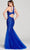 Ellie Wilde EW22033 - Tulle Trumpet Sequined Gown Prom Dresses