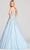 Ellie Wilde EW22045 - Embroidered A-Line Prom Dress Prom Dresses
