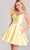 Ellie Wilde EW22058S - Sweetheart Cutout Side Cocktail Dress Cocktail Dresses