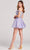 Ellie Wilde EW22061S - Off-Shoulder Two-Piece Cocktail Dress Cocktail Dresses