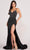 Ellie Wilde EW34005 - Butterfly Back Mermaid Prom Dress Special Occasion Dress 00 / Black