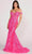 Ellie Wilde EW34007 - Off Shoulder Sequin Prom Dress Prom Dresses 00 / Cerise