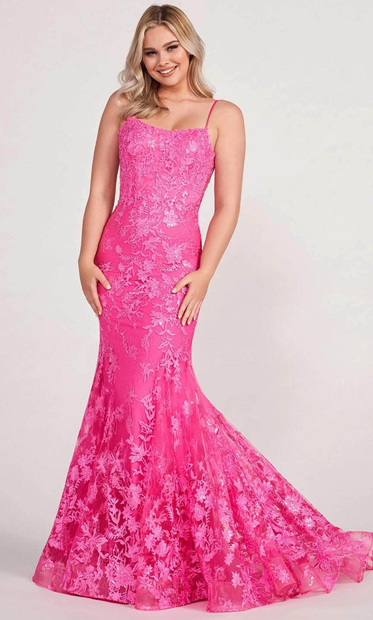 Ellie Wilde EW34009 - Embroidered Sleeveless Evening Dress