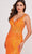 Ellie Wilde EW34037 - Sequined V-Neck Evening Gown Evening Dresses