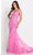 Ellie Wilde EW34067 - Embroidered Trumpet Prom Dress Prom Dresses 00 / Cotton Candy